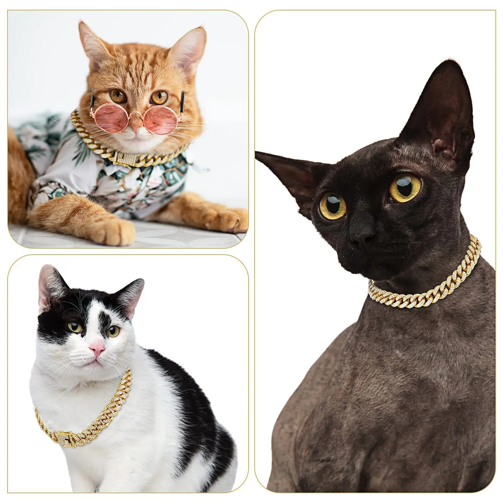 Diamond Cuban Dog Chain Collar 3